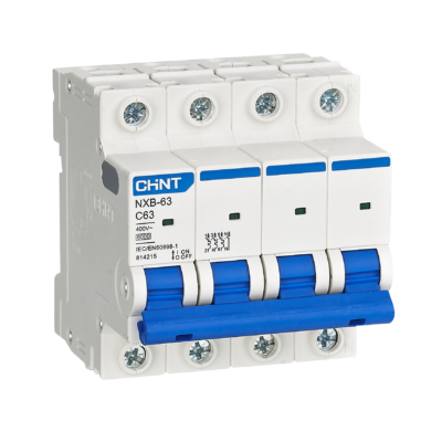 Chint NXB-63 Miniature Circuit Breaker (MCB) 4Pole 63A