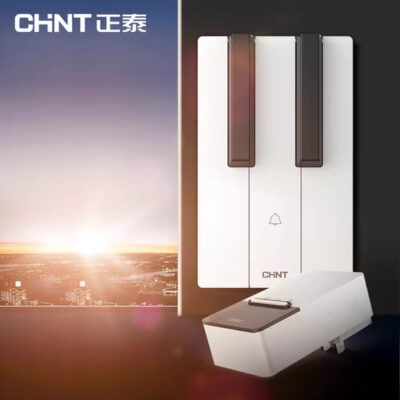 CHINT NEB2-104 Wireless Doorbell – 2 Gang 1 Sounder