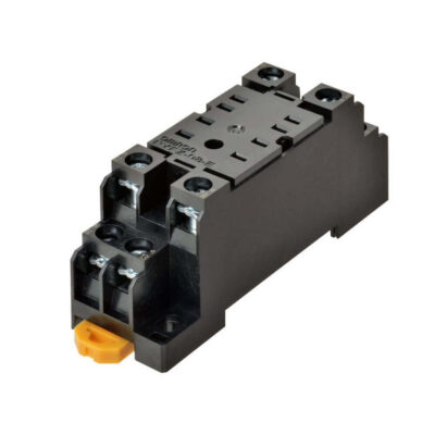 Omron Relay Socket, DIN rail/surface mounting, 8-pin, screw terminals (standard)