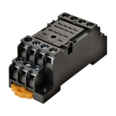 Omron Relay Socket, DIN rail/surface mounting, 14-pin, screw terminals (standard)