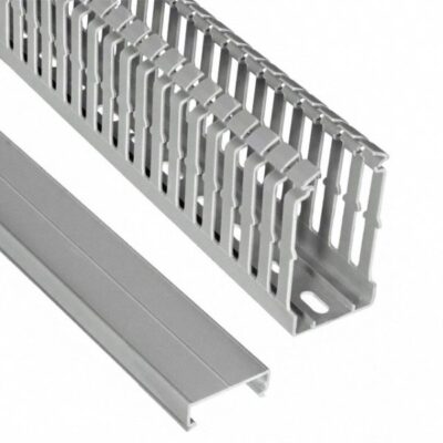 Electrical Panel Grey Slotted Trunking 60*60 2m/pc