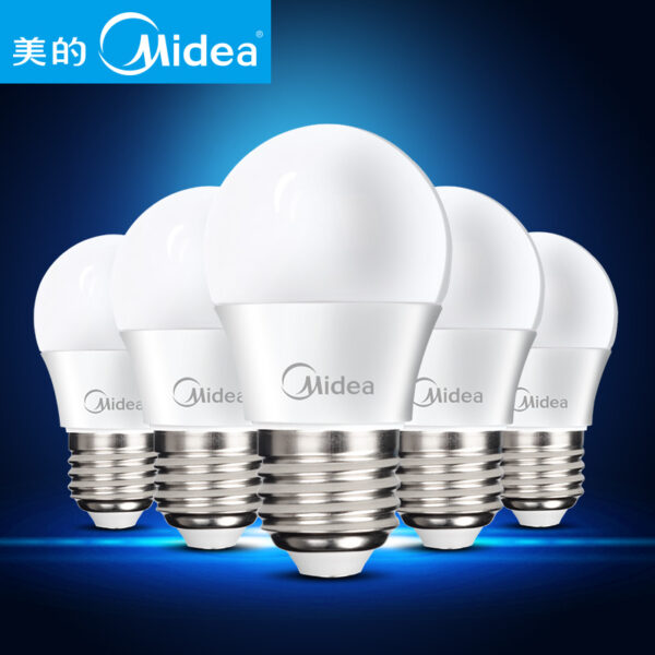 Midea 5W LED Bulb Input Voltage - 220-240VAC ~50/60hz 3000K E27