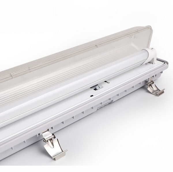 Midea Weatherproof T8 LED Single Covered Tube Fixtures Case 1.2m – Empty - Image 3