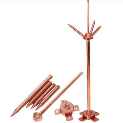 Pure Copper Lightning Rod 1.2 Meter Length