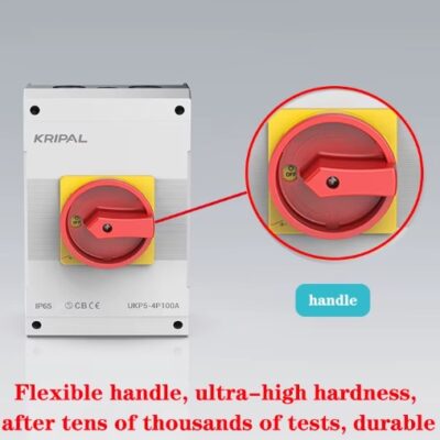 Kripal Enclosed Rotary Isolator – 3 Pole, 63A