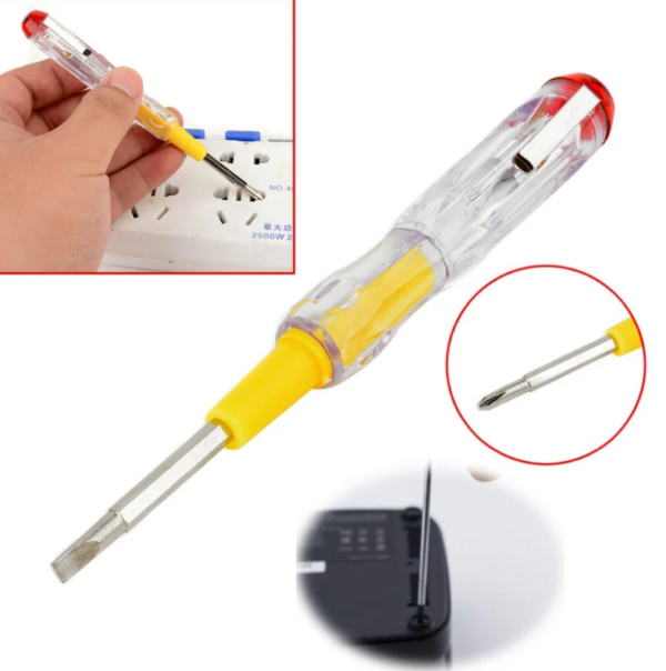 Tester AC 100-500V Screwdriver Type Tester Detacheable - Image 3