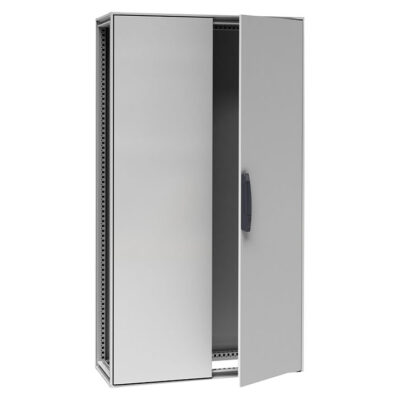 Double Door Floor Standing Electrical Steel Enclosure 1900 x 800 x 500