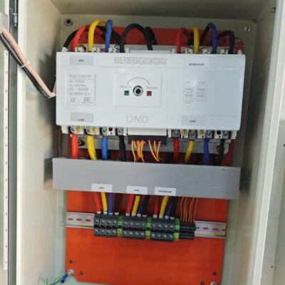 Automatic Transfer Switch (ATS) complete in Enclosure and termination units, 400A V:380V – 420VAC – UNO