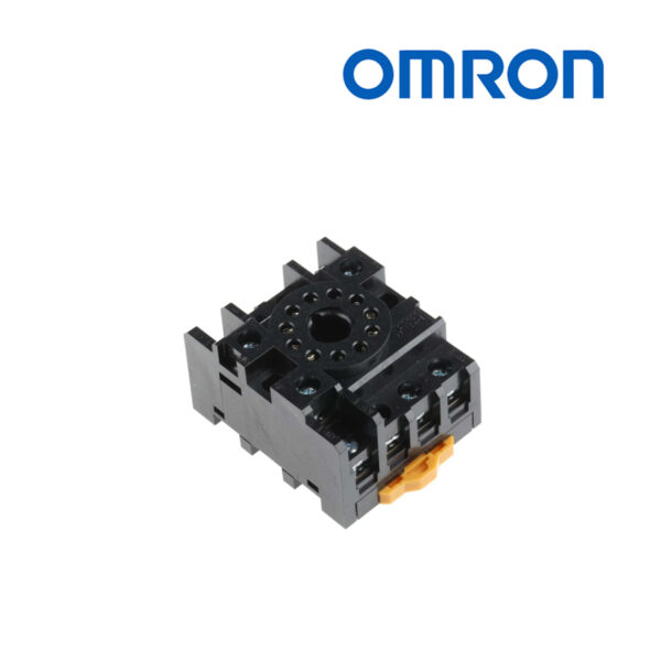 Omron Relay Socket, DIN rail/surface mounting, 11-pin, screw terminals (standard) - Image 3