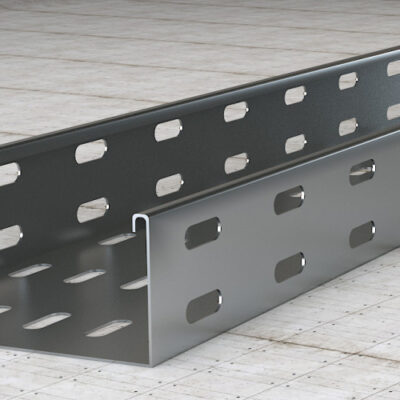 Hot-Dip Galvanized Perforated Cable Tray (500*50*3000) mm 2.0 mm Thick