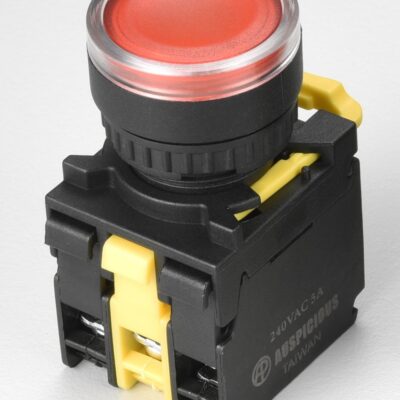 Push Button with Light – Illuminated Push Button Red – 1NO1NC