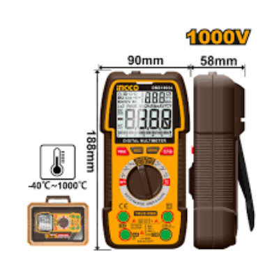 Digital multimeter  1000V 6000 Counts – DM310004