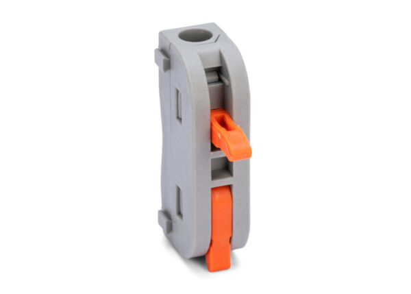 SPL1-215 0.08-2.5mm² 2 Pole (1-in 1-out) Wire Connector Terminal Block with Spring Lock Lever for Cable Connection - Image 5