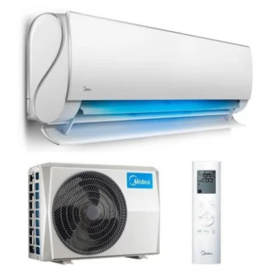 Midea MSAF-24CRN1 (24000 BTU) 2.5HP Split Air Conditioners AC – White Panel R410