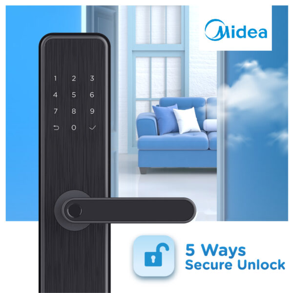 Smart Door Lock BF211-D - Keyless Entry Door Lock with Biometric Access - Image 5