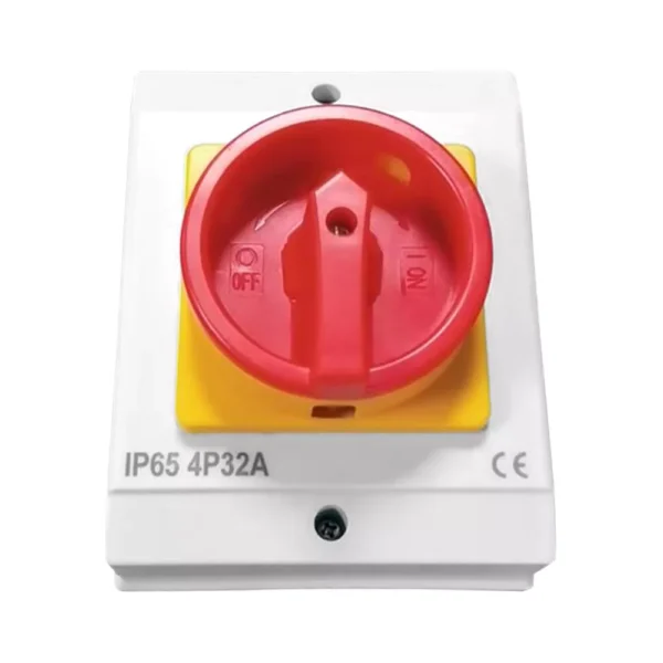 Kripal Enclosed Rotary Isolator - 4 Pole, 20A - Image 4