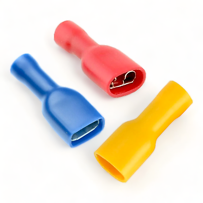 Fully-Insulated Push-in Spade Crimp Terminals –FDFD2-250