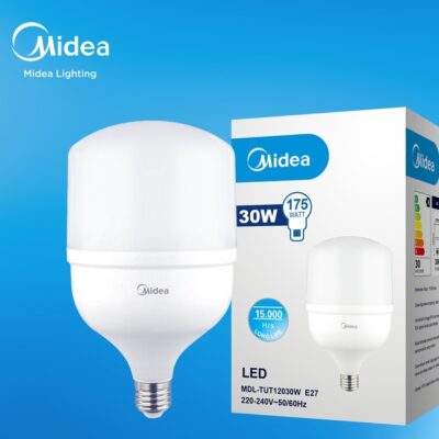 Midea 45W LED T-Bulb Light Input Voltage – 220-240VAC ~50/60hz 6500K E27