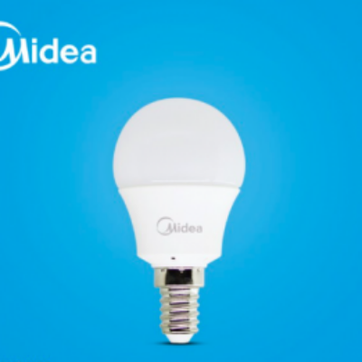 Midea 5W LED Bulb Light Input Voltage – 220-240VAC ~50/60hz 3000K E14